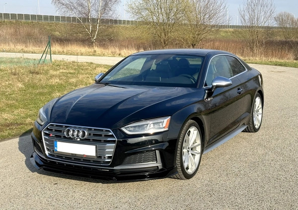 Audi S5 cena 159999 przebieg: 94000, rok produkcji 2018 z Ropczyce małe 92